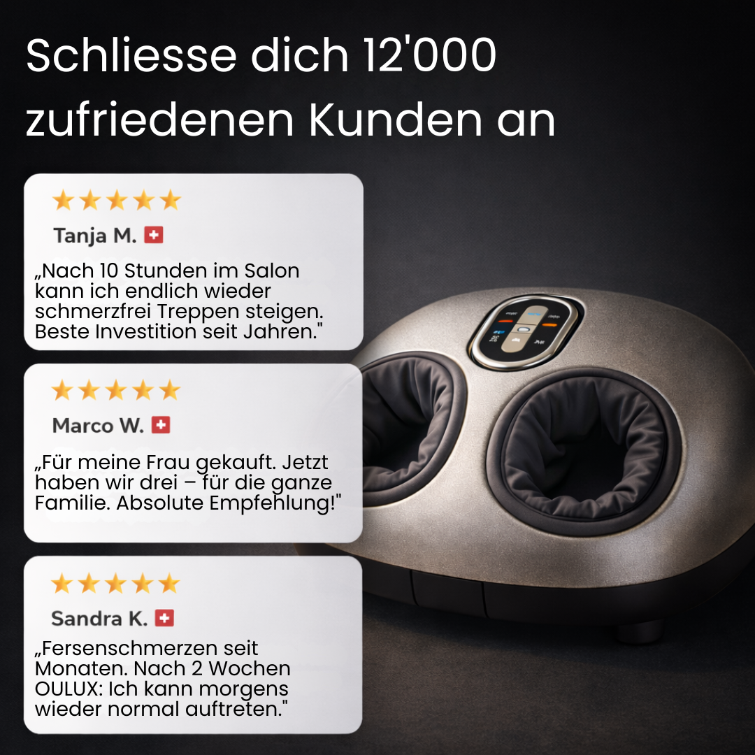 OULUX Shiatsu Fussmassagegerät 2.0